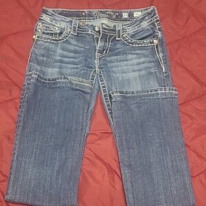 Miss me size 27 signature boot cut jeans